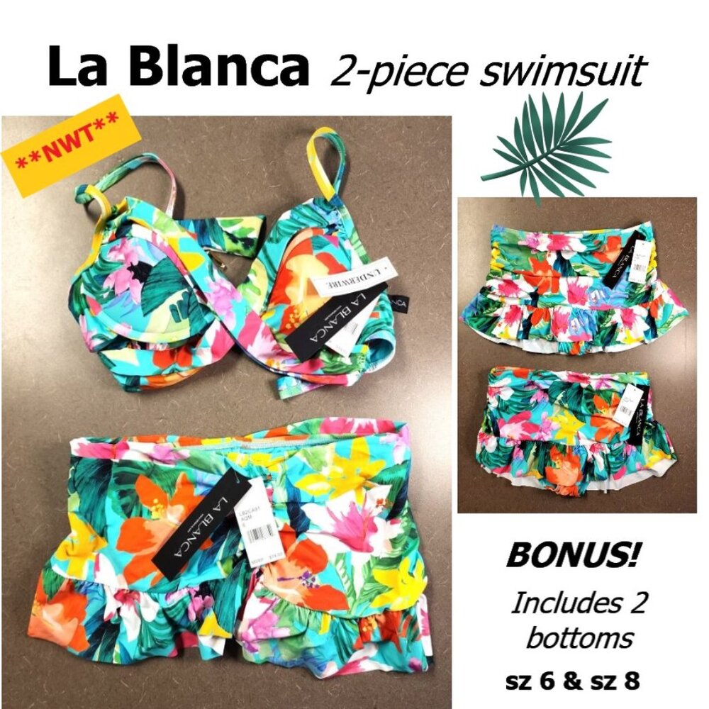 LA BLANCA 2-piece swimsuit